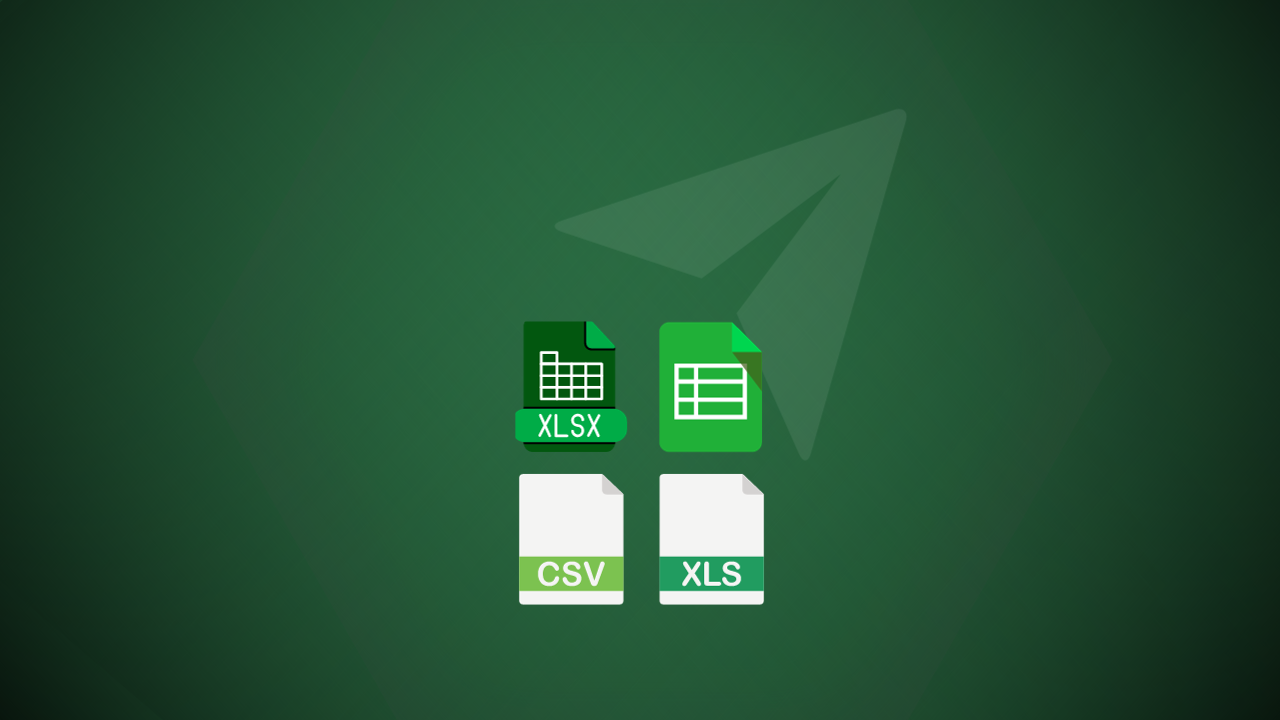 Use multiple file formats