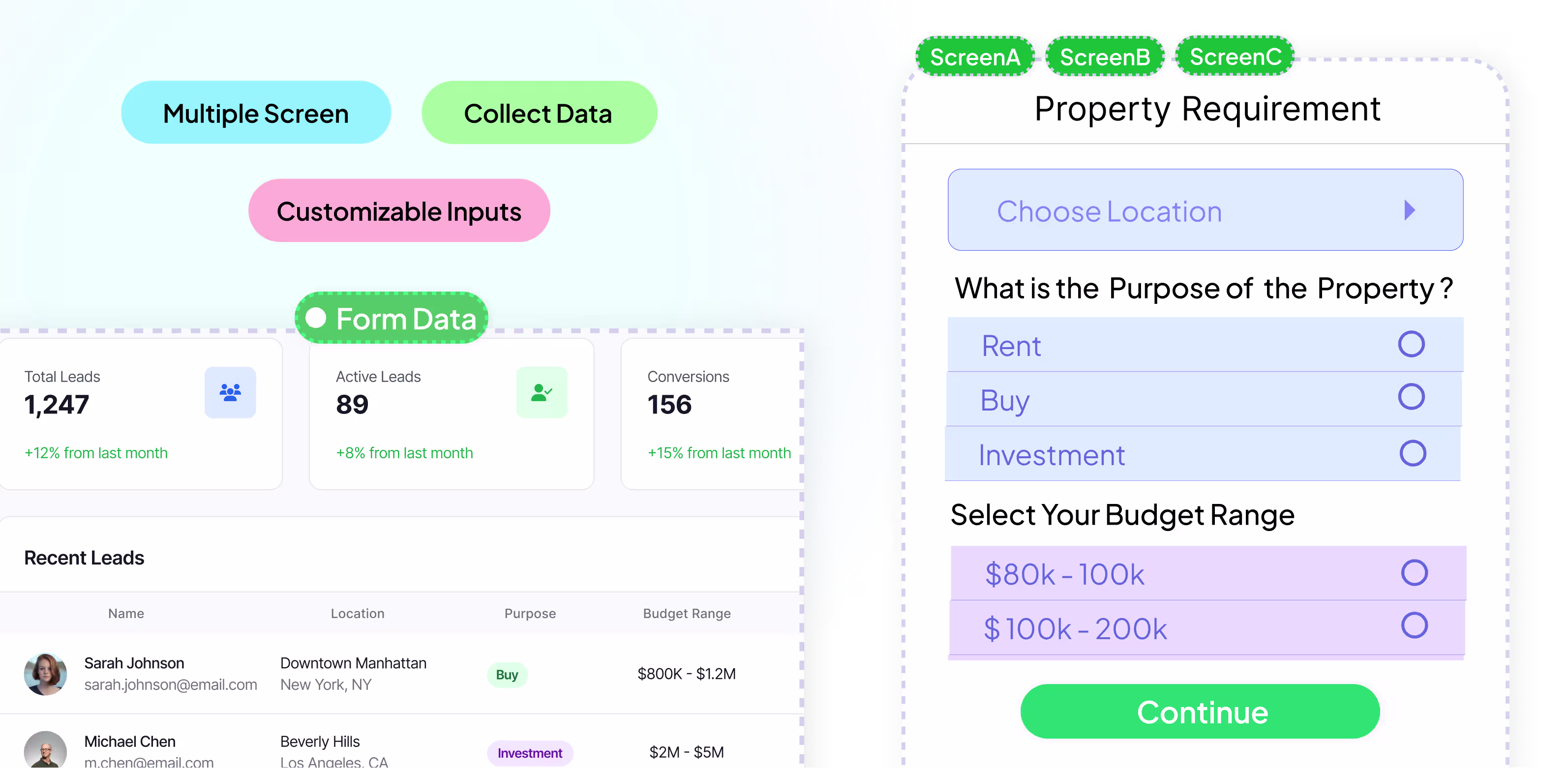 Forms screenshot